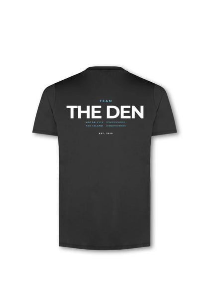 Team The Den tee back